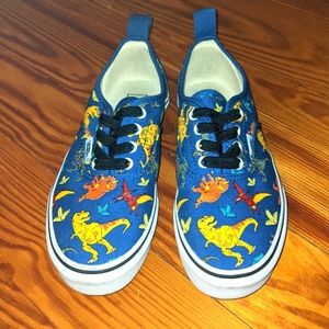 Vans Authentic (No Tie) Dinosaur